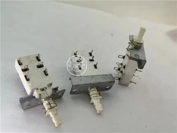 Импортный двухслойный выключатель питания 12-контактный белый монтажное