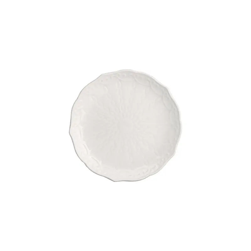 

Elegant White Porcelain 6" Bread & Butter Plates, Perfect for All Occasions – Set of 6 Tableware.