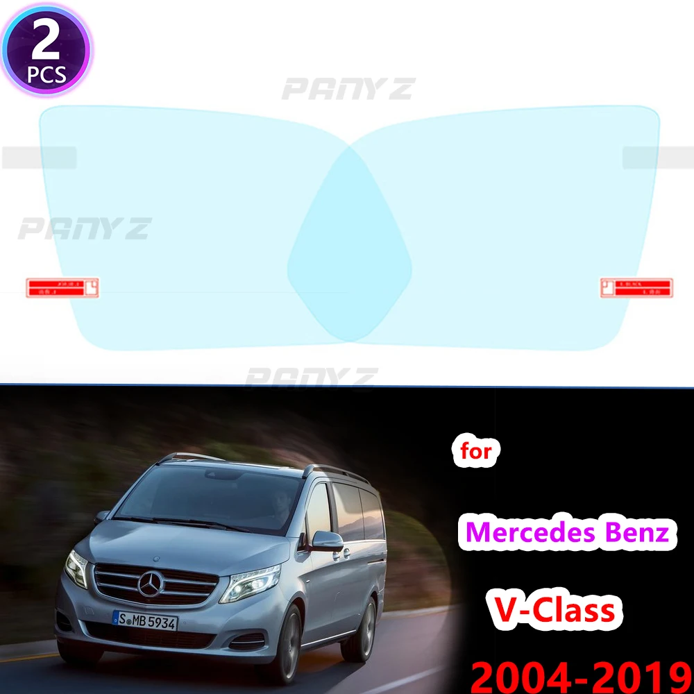 

Full Cover Anti-Fog Film for Mercedes Benz Vito V-Class Viano Valente Metris W639 W447 2004~2019 Car Rearview Mirror Rainproof