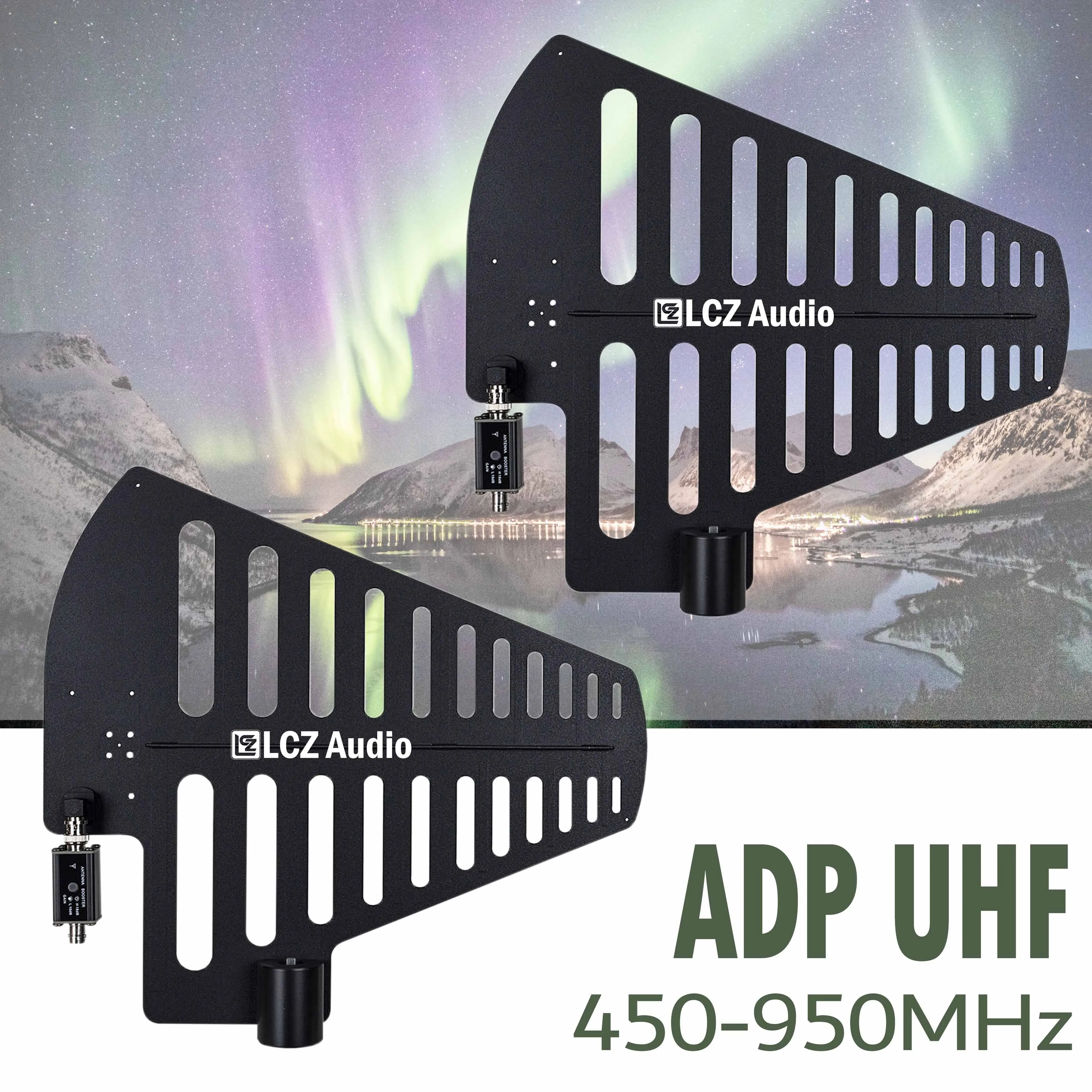 

LCZ AUDIO # A8 пассивная внешняя направленная антенна активная направленная антенна 2 шт. УВЧ встроенный усилитель антенна 450-950 МГц