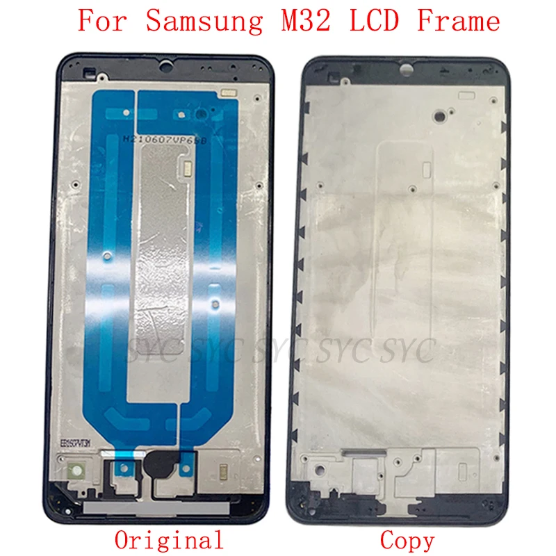 Средняя рамка для корпуса ЖК-дисплея панель для Samsung M32 M325 5G M326 металлическая рамка для телефона запасные части