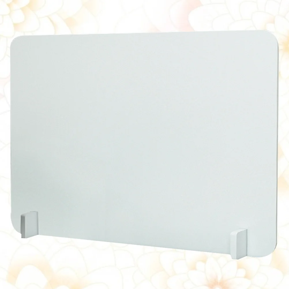 

Partition Board Return to Work New School Dining Room Desktop Spray Proof Guard Partition Board (40cmx30cm)