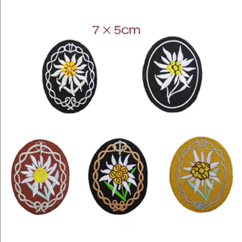 Нашивка на руку с надписью Немецкие горные войска времен Второй мировой войны