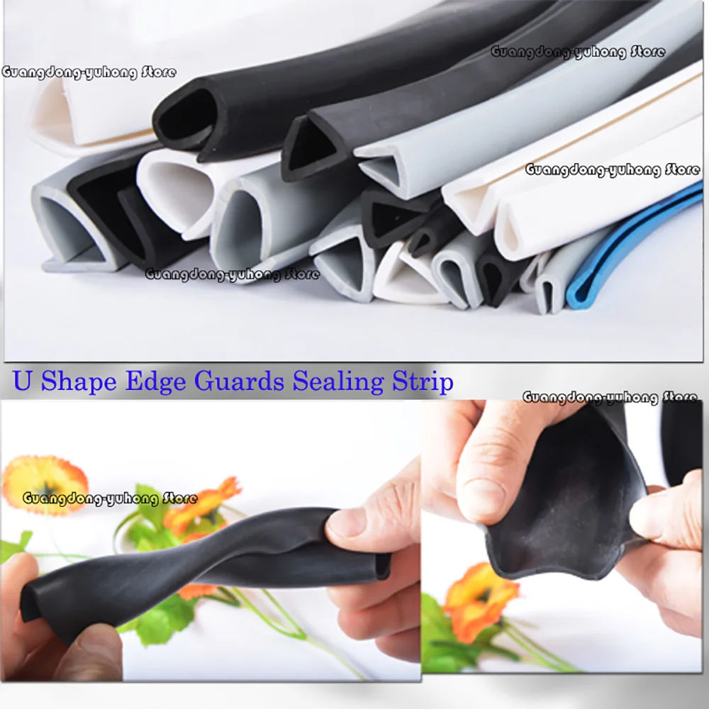 łkę zaciskową 0 5–75 мм U-образна самоклеящаяся уплотнительная лента силиконовая