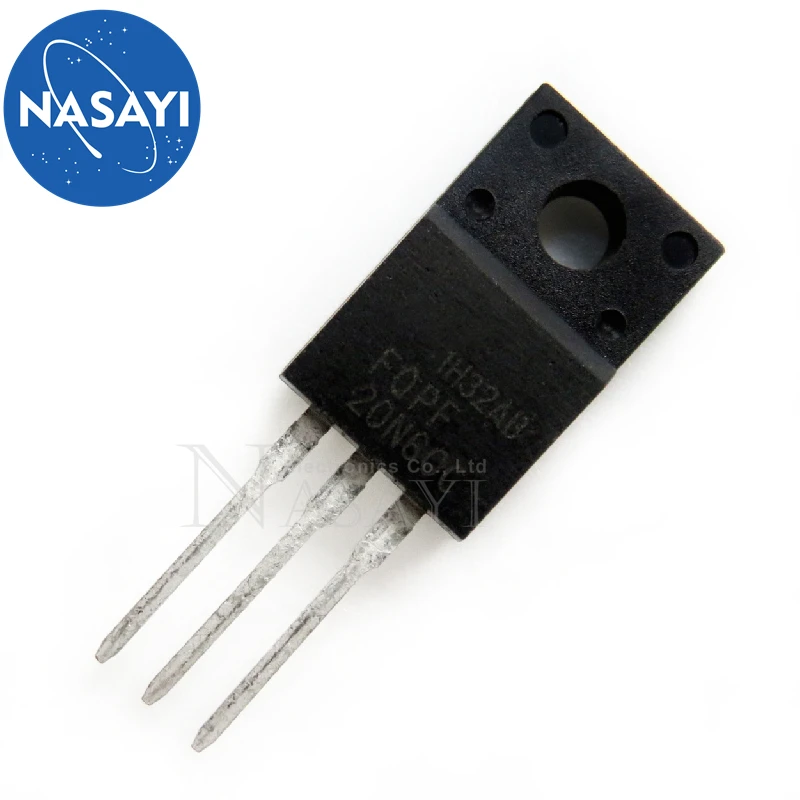 

5 шт. FQPF20N60C FQPF20N60 TO-220F