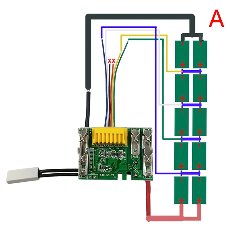 

Электронная плата для аккумулятора Makita 18V HUXUAN