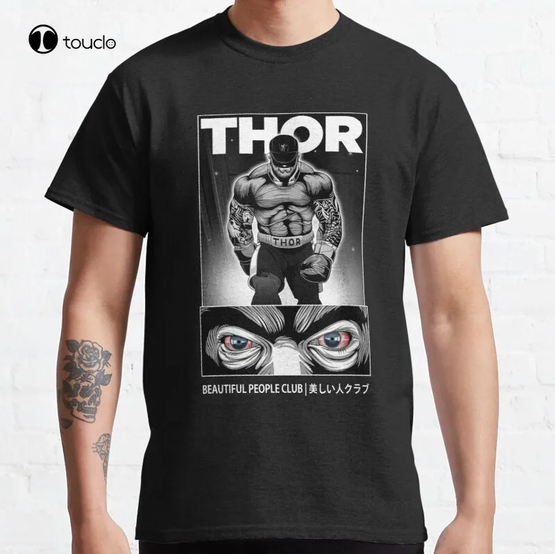 

Thors Bjornson - Hafthor Strongman Boxing Fight Classic T-Shirt Cotton Tee Shirt S-5Xl Unisex