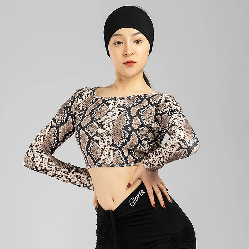 

Танцевальный Костюм для латиноамериканской леопардовой расцветки