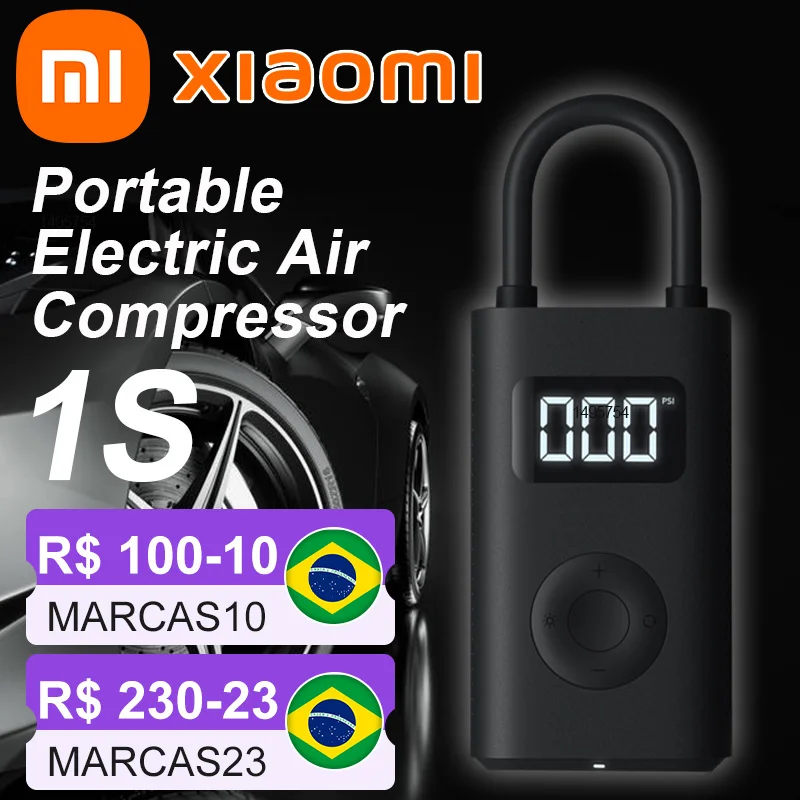 Xiaomi Portable Electric Air Compressor 1s Купить