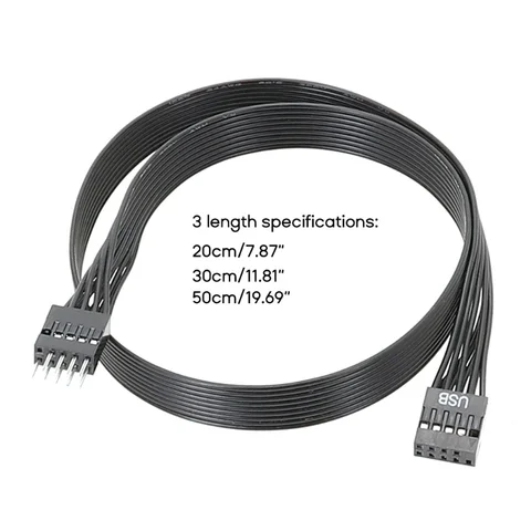 USB 2.0 удлинительный кабель 9-pin