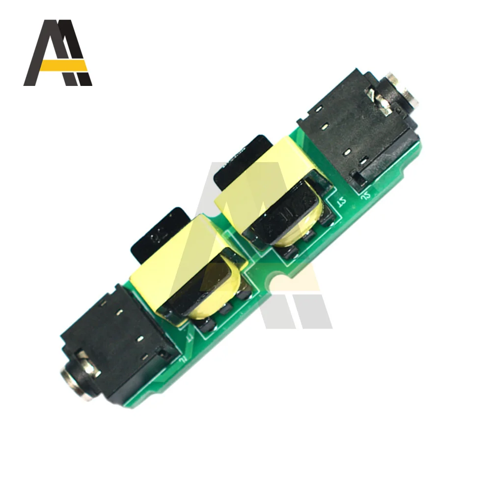 3.5mm Audio Common Ground Filtering Isolation Noise Reduction Module 20-20Khz Spectrum Analysis Noise Reduction board for comput
