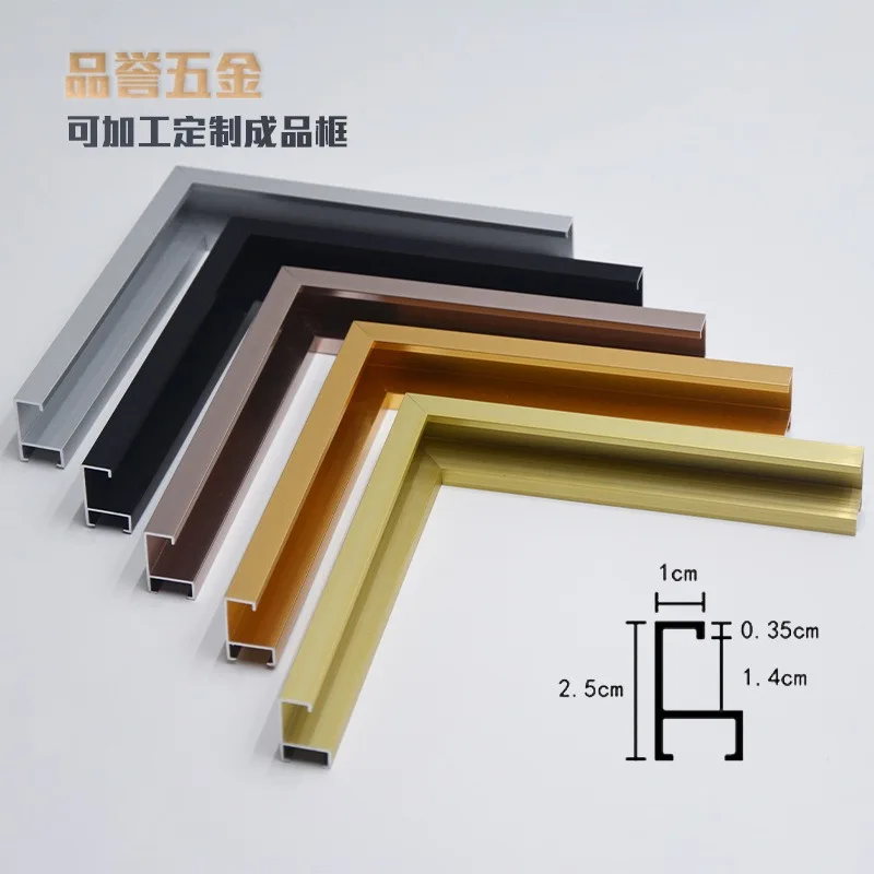 7 цветов большие DIY 30x40 40x50 золотая рамка для рисования Matel настенная фоторамки