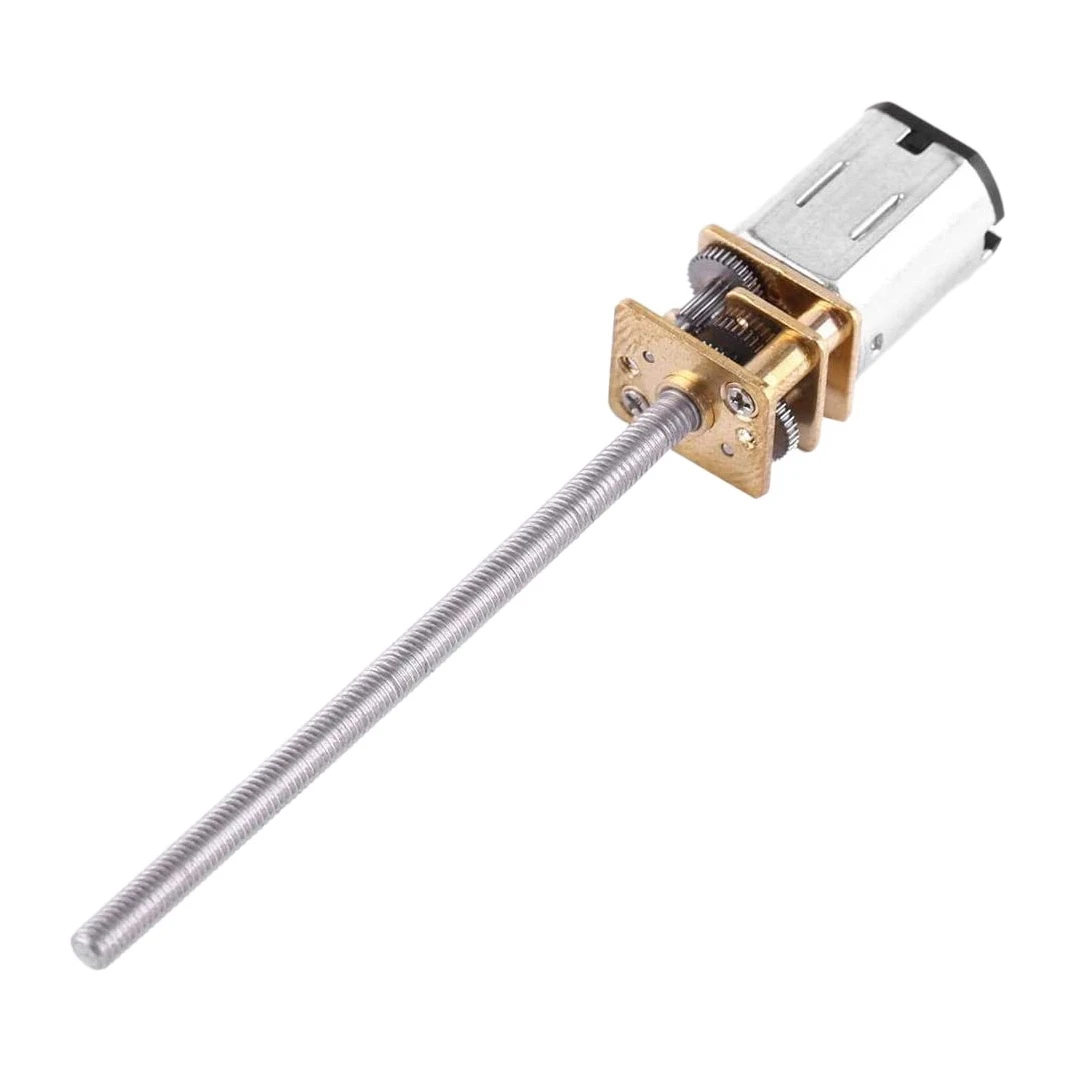 Редукторный двигатель постоянного тока 6 в с длинным выходным валом резьбы m3x55