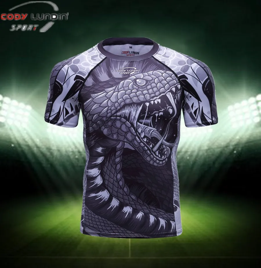 

Customized Design Custom Compression Rash Guard BJJ MMA Short Sleeve Sportwear Male Summer Fashion Fitness Casual Daily Tee Man