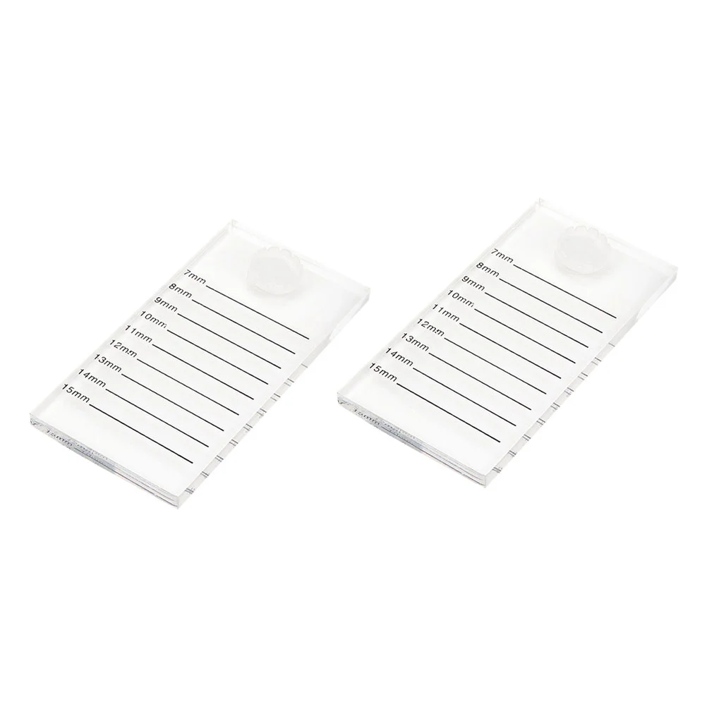 

Eyelash Eyelash Accessory Glue Self Adhesive Eye Patches Eye Pads Acrylic Transparent Lash Tile Eyelash Pallet