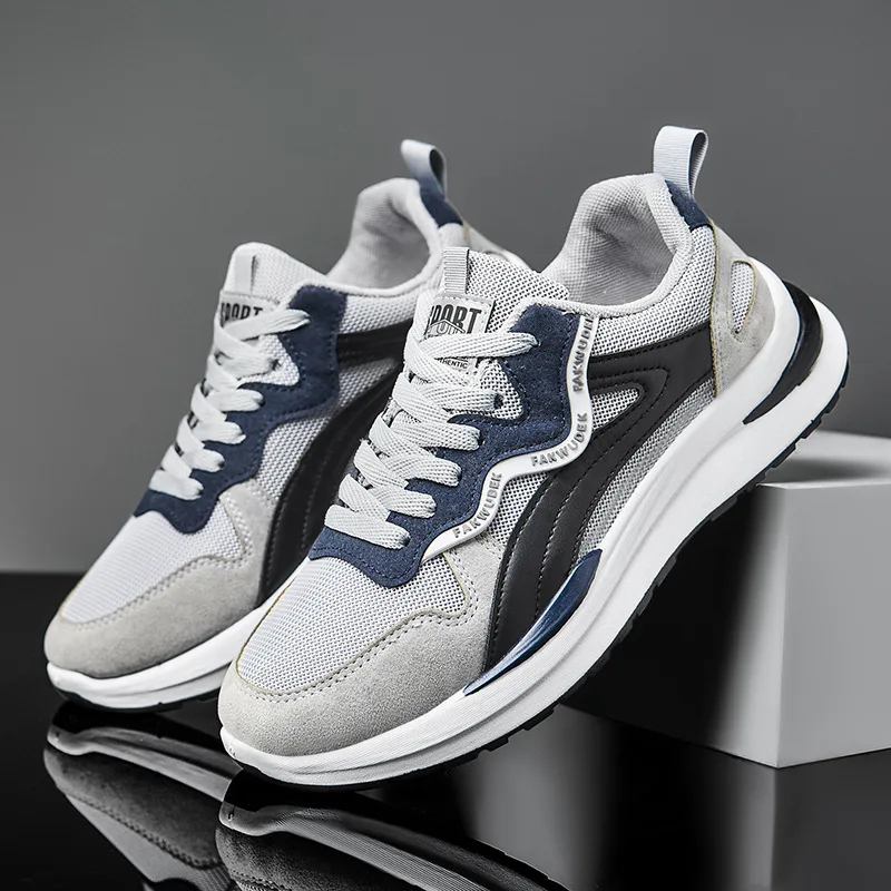 

Flying Woven Breathable Men's Sports Shoes Trendy Shoes Popular Running Shoes Men's Shoes Spring Casual Shoes Men Sneakers Men
