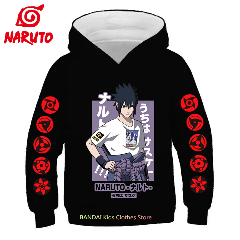 

Детская толстовка с японским аниме Наруто, толстовка для мальчиков нарутос, модная уличная толстовка, рубашка для мальчиков на осень