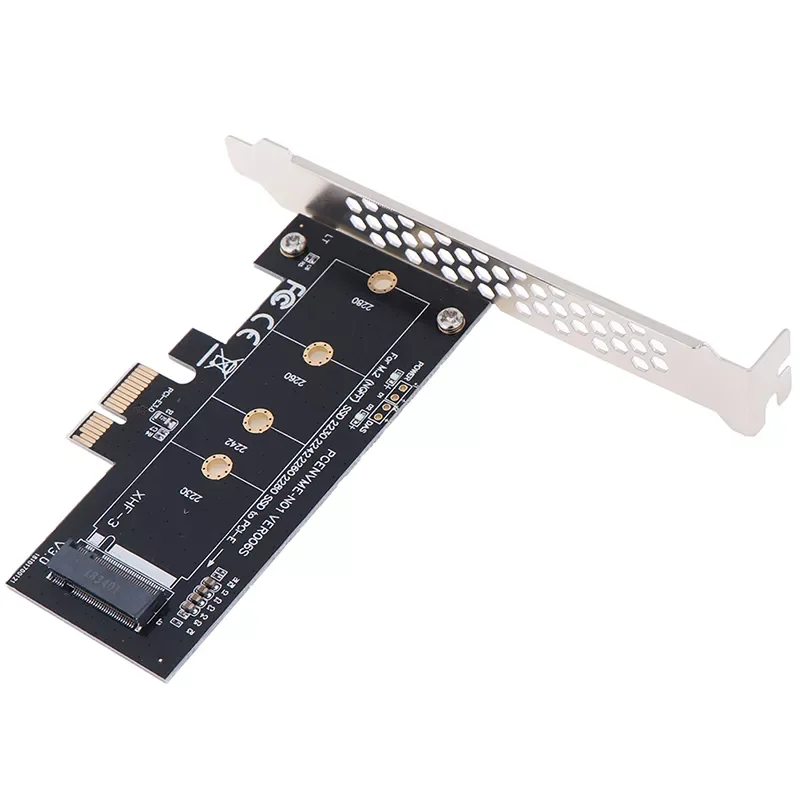 

К адаптеру M2 PCI Express 3,0 X1 к NVME SSD адаптер Поддержка 2230 2242 2260