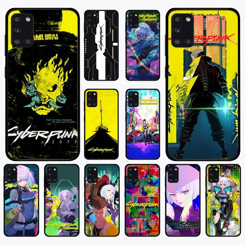 

Game c-cyberpunkes Girl Phone Case for Samsung A 51 30s 71 21s 10 70 31 52 12 30 40 32 11 20e 20s 01 02s 72 cover