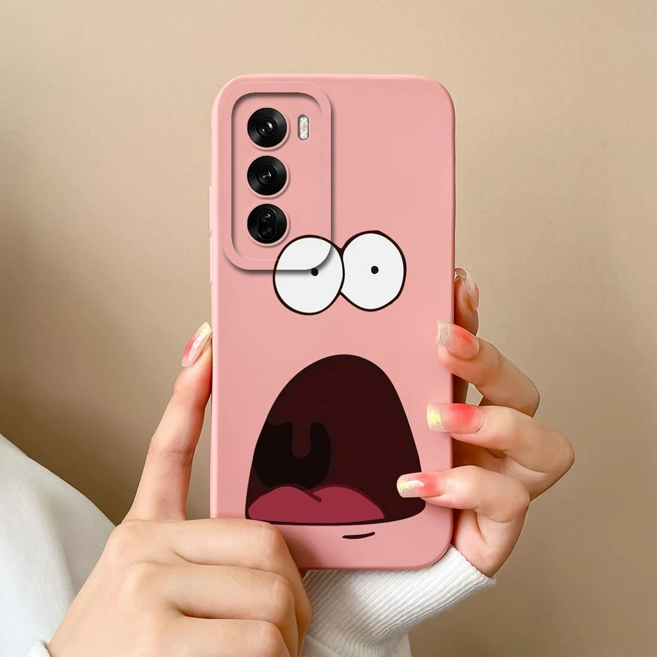 Чехол для Oppo Reno12 Pro 5G чехол телефона мягкий силиконовый с милыми сердечками