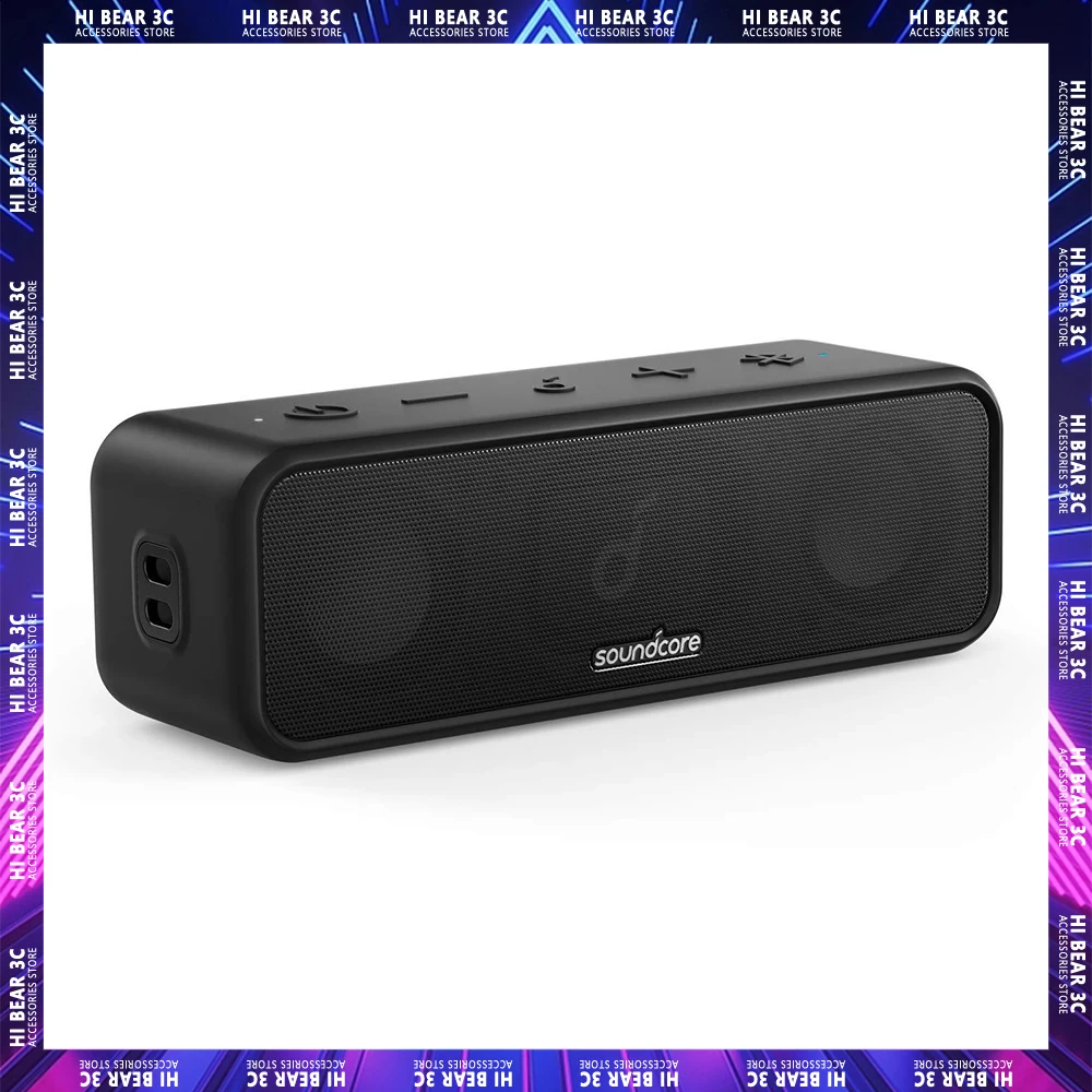 

Оригинальная Bluetooth-Колонка Soundcore3, портативная Водонепроницаемая стерео-колонка с объемными басами и высоким разрешением