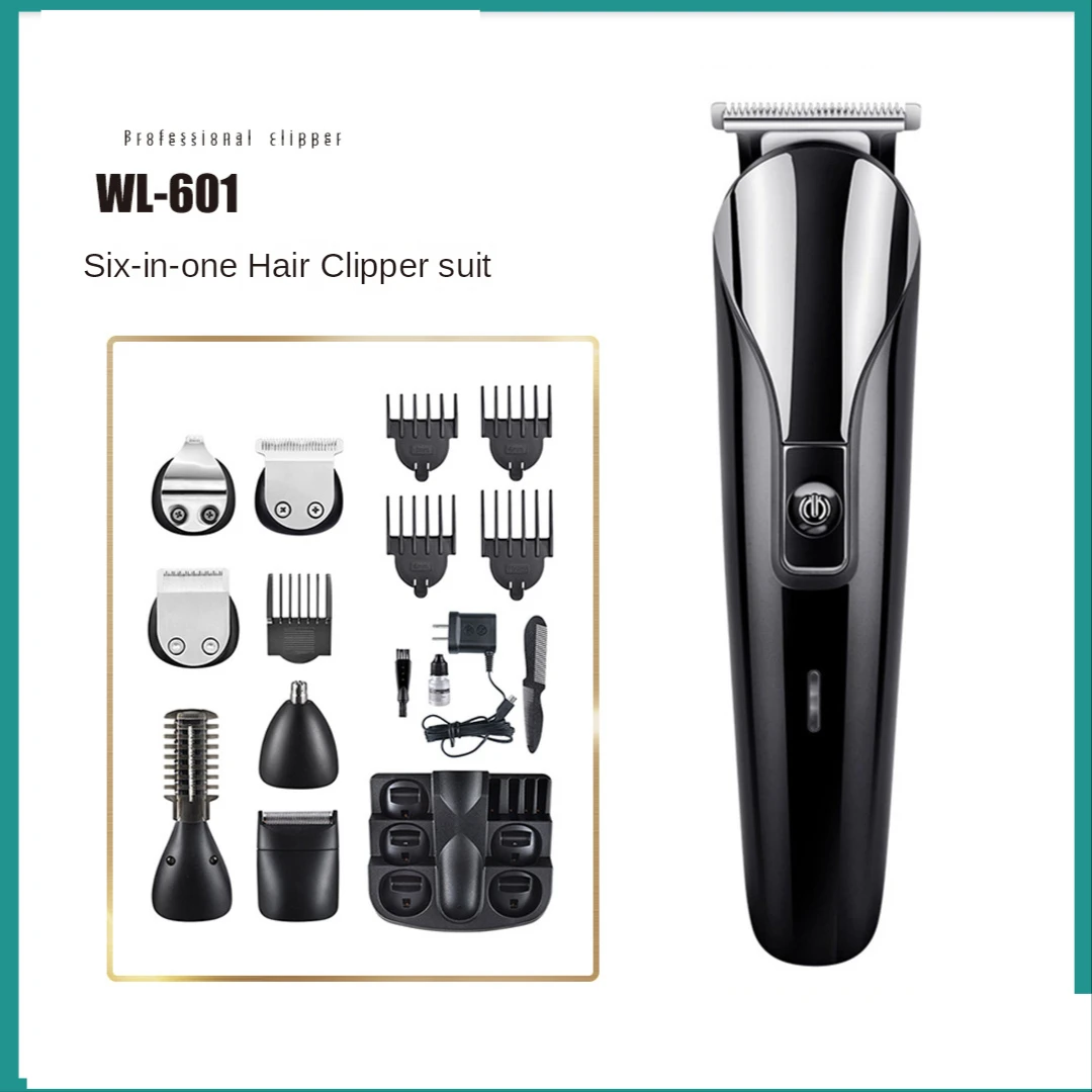 

8-in-1 Hair Clipper Barber Set Mens Electric Shears Shaver Carving Knife Hair Clippers Men Hair Trimmer USB Charging Hairdresser