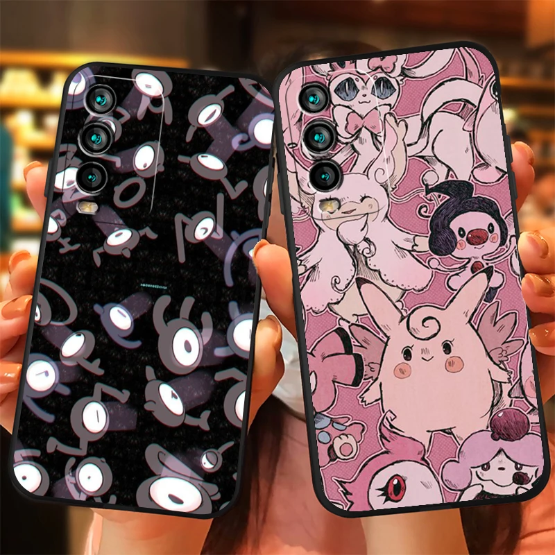 

Pokemon Pikachu Phone Cases For Xiaomi Redmi Note 10 10S 10 Pro POCO F3 GT X3 GT M3 Pro X3 NFC Carcasa Back Cover Funda Coque