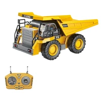 2 4g wireless rc dump truck remote control rc truck crawler truck electric engineering vehicle toys for kids