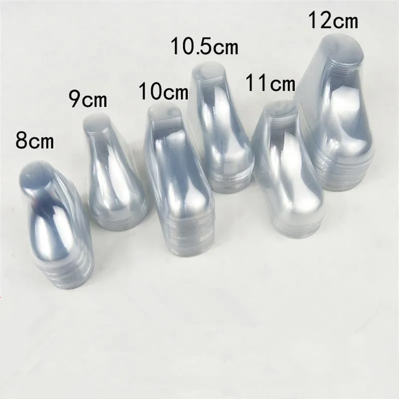 10Pcs Clear Plastic Baby Feet Display Baby Booties Shoes Socks Showcase Shoes Socks Clear Plastic PVC 2022 images - 6