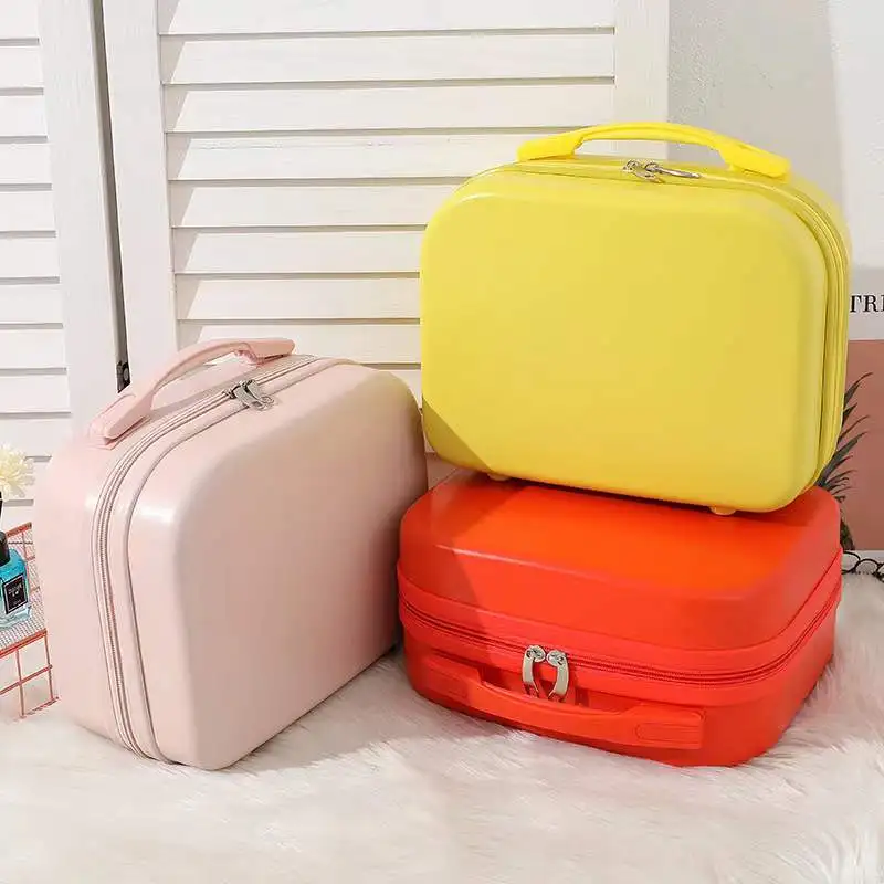 

High Quality Discount 14 inch mini cabin suitcase Fashion Women Travelling Luggage