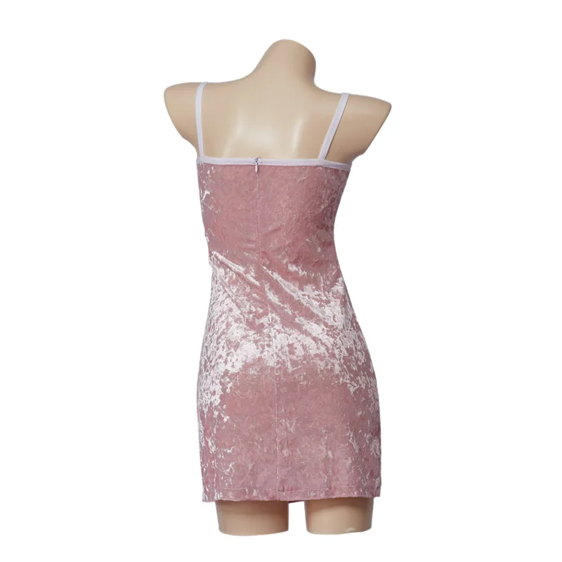 Костюм для косплея Моя дата с президентом дочь Hallie сексуальное розовое платье