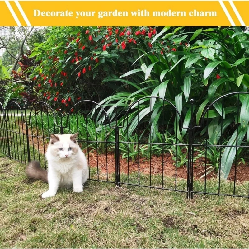 Декоративный садовый забор панель металлический проволочное ограждение