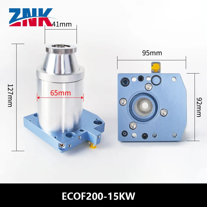 Фото Лазерная головка ZNK с конденсаторным датчиком и соплом для Precitec Procutter ECO F200 для станков лазерной резки волокон №2