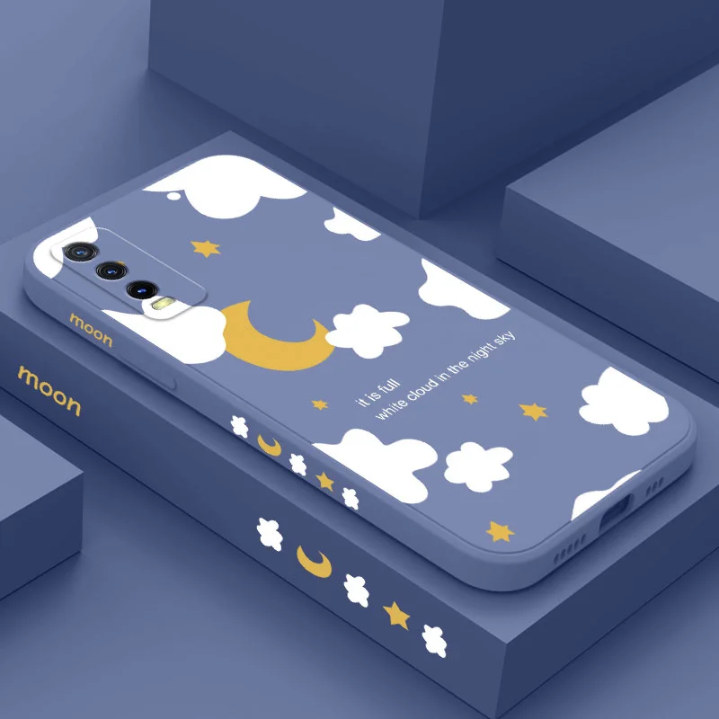 

Moonlit Night Phone Case For VIVO Y20 Y20i Y20S Y12S Y30 Y33S Y12 Y15 Y17 Y19 Y21 S1 Pro Y91 Y93 Y95 Silicone Cover