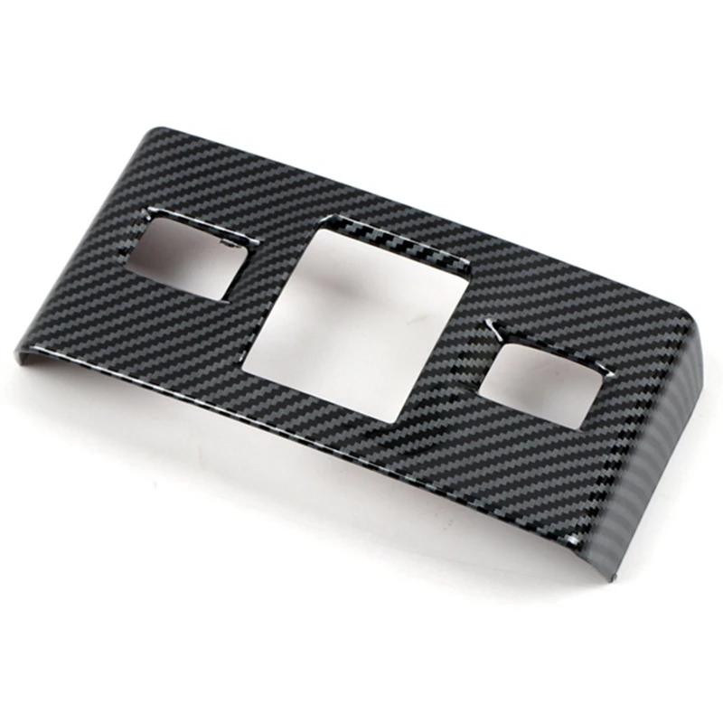 

Car Carbon Fiber Electronic Handbrake Hand Brake Panel Decoration Cover Frame Trim For Subaru WRX/ WRX STI 2015-2020 Accessories