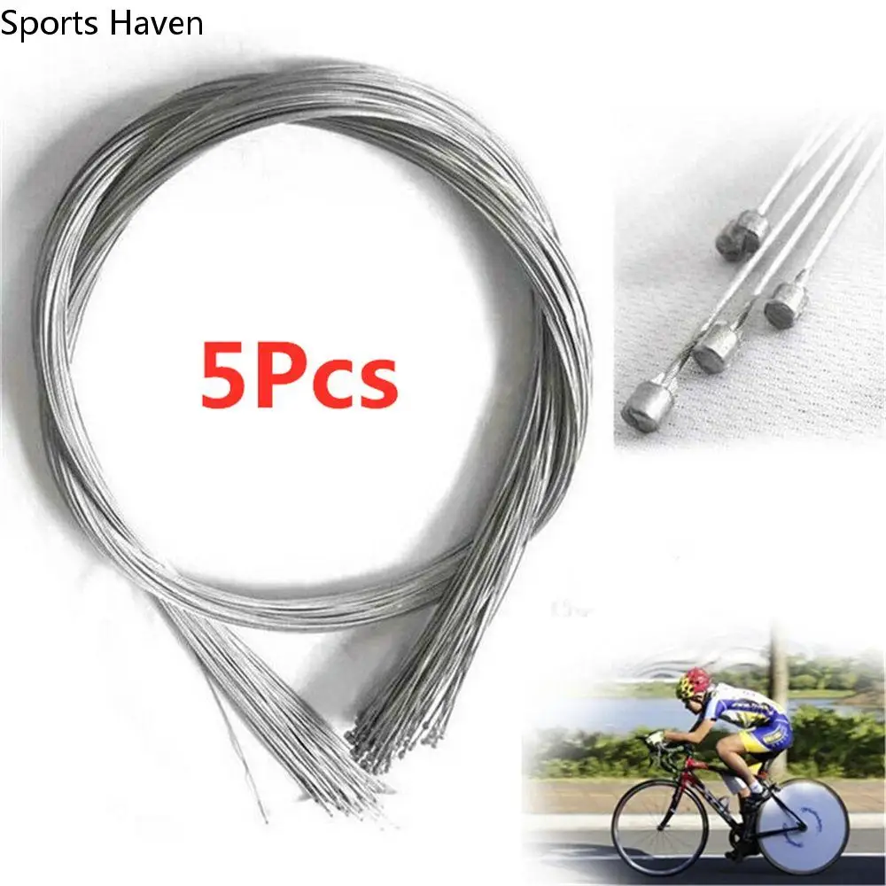 

5 PCS Durable Bicycle Derailleur Cables Bicycle Shift Derailleur Wire