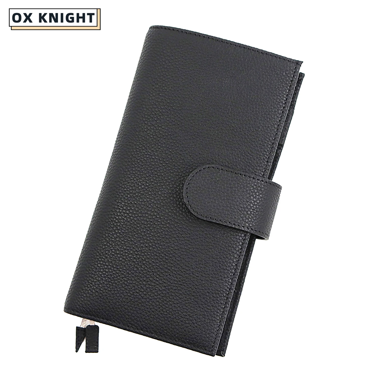 OX KNIGHT Standard Size Business Notebook Genuine Original Week Cover for Hobo Weeks Pebbled Leather Sketchbook Planner Oganizer