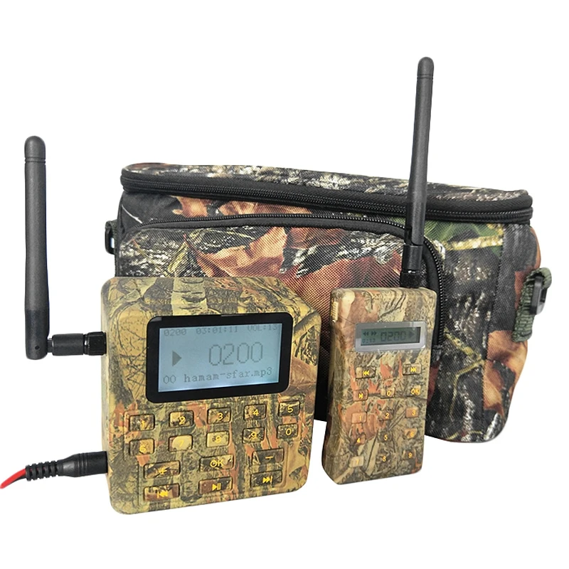 

Outdoor Hunting Decoy Bird Caller 100W Loud Speaker Sounds Voices MP3 Player 200DB 500M Remote Controller