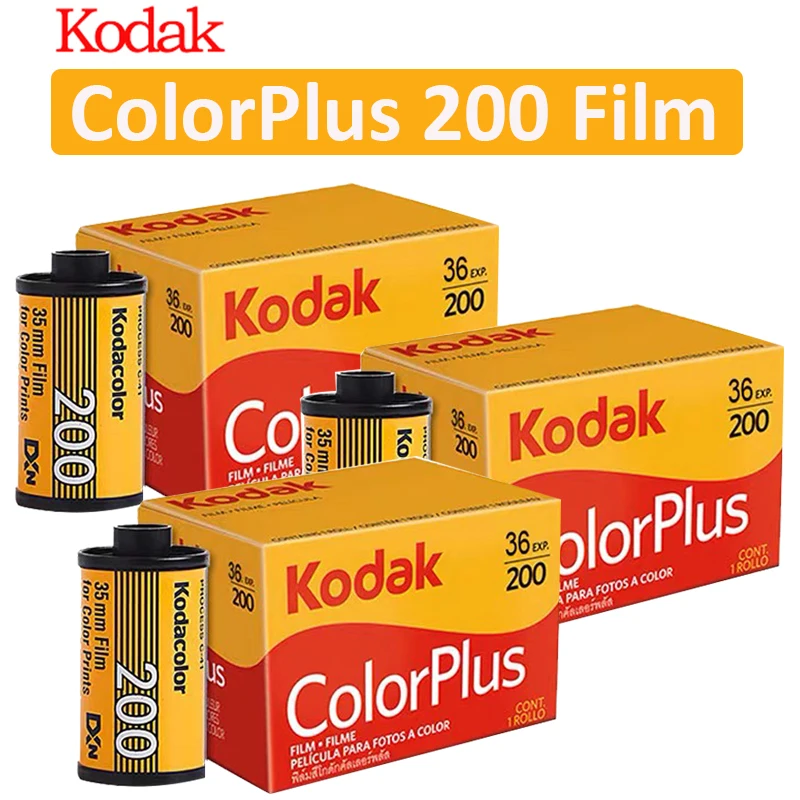 

KODAK ColorPlus 200 Color 35mm Film 36 Color Film Exposure per Roll suit For M35 / M38 Camera