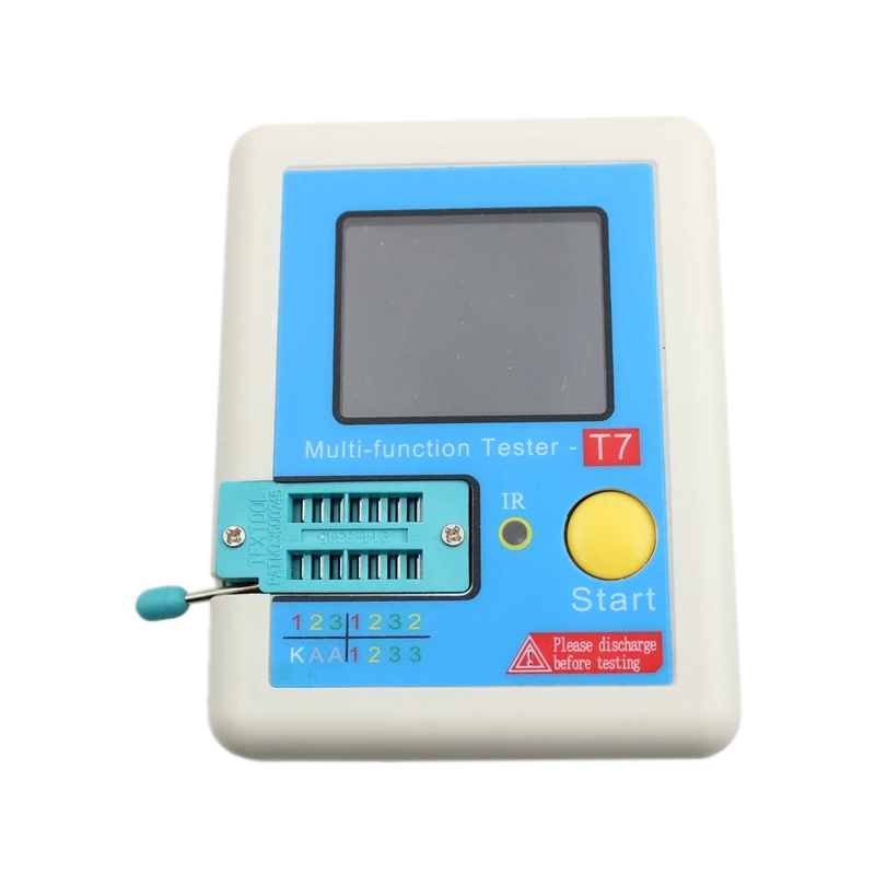 

1 Set Plastics LCR-T7 High Speed Transistor Tester Multi-Function Portable Tester
