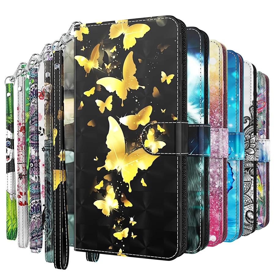 

For OPPO A94 5G 2021 Flip Wallet Case OPPO A95 4G Luxury Leather 3D Emboss Card Slot Magnetic Funda for OPPO A96 A 95 A94 Cover