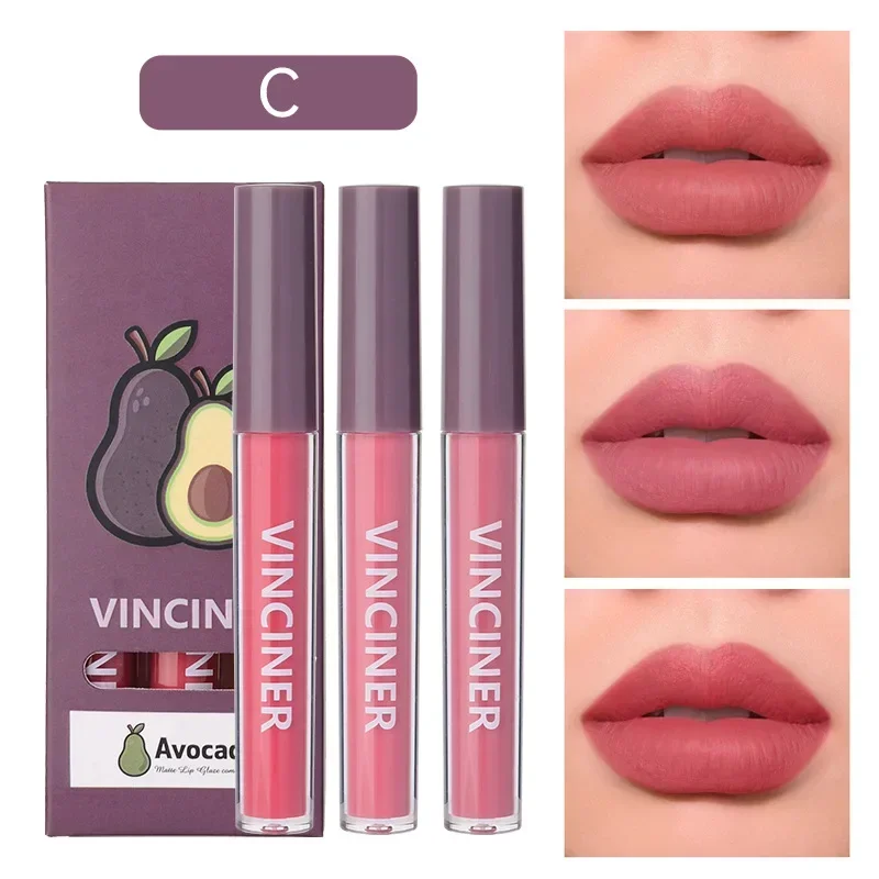 Матовая жидкая помада VINCINER 3 шт