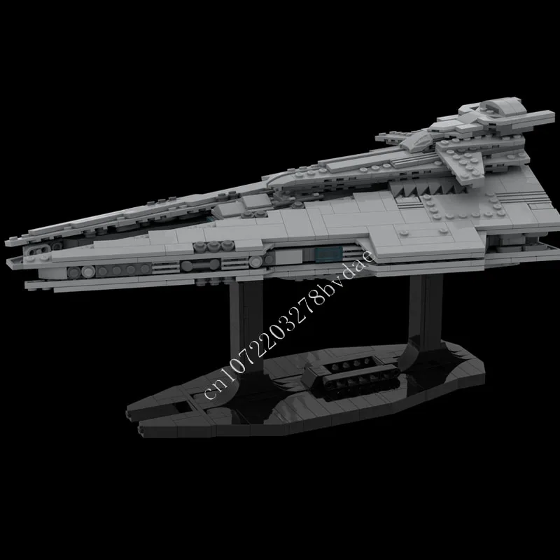 1133 шт. Harrower Dreadught- SWTOR-MIDI масштаб MOC креативная модель с видом на улицу строительные