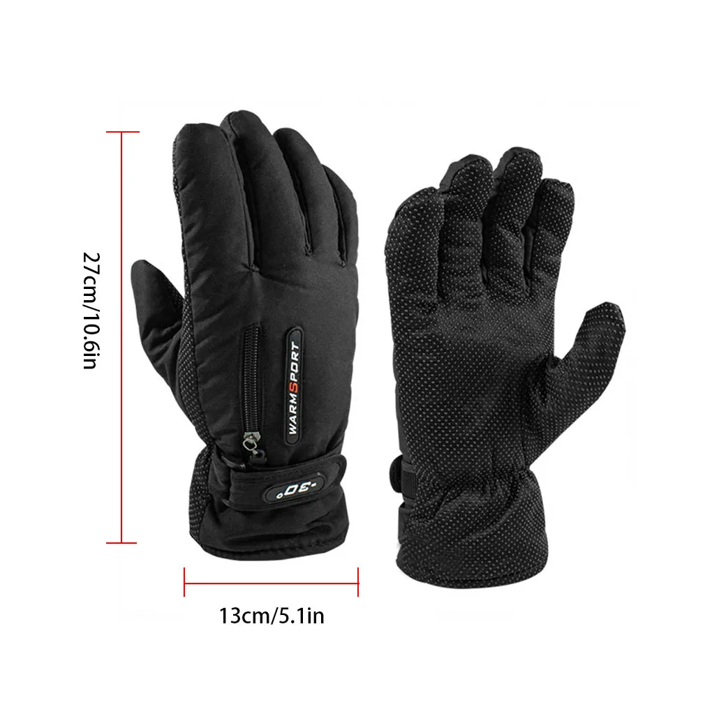 

Winter Warm Gloves Cycling Hiking Skiing Riding Touch Screen Gloves Windproof Anti-splashing