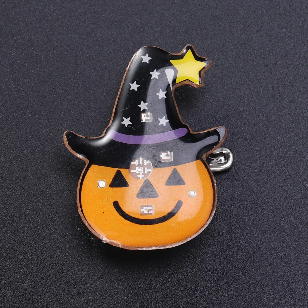 

1pc Brooch Pin Luminous Lighting Badge Clip for Party Favors