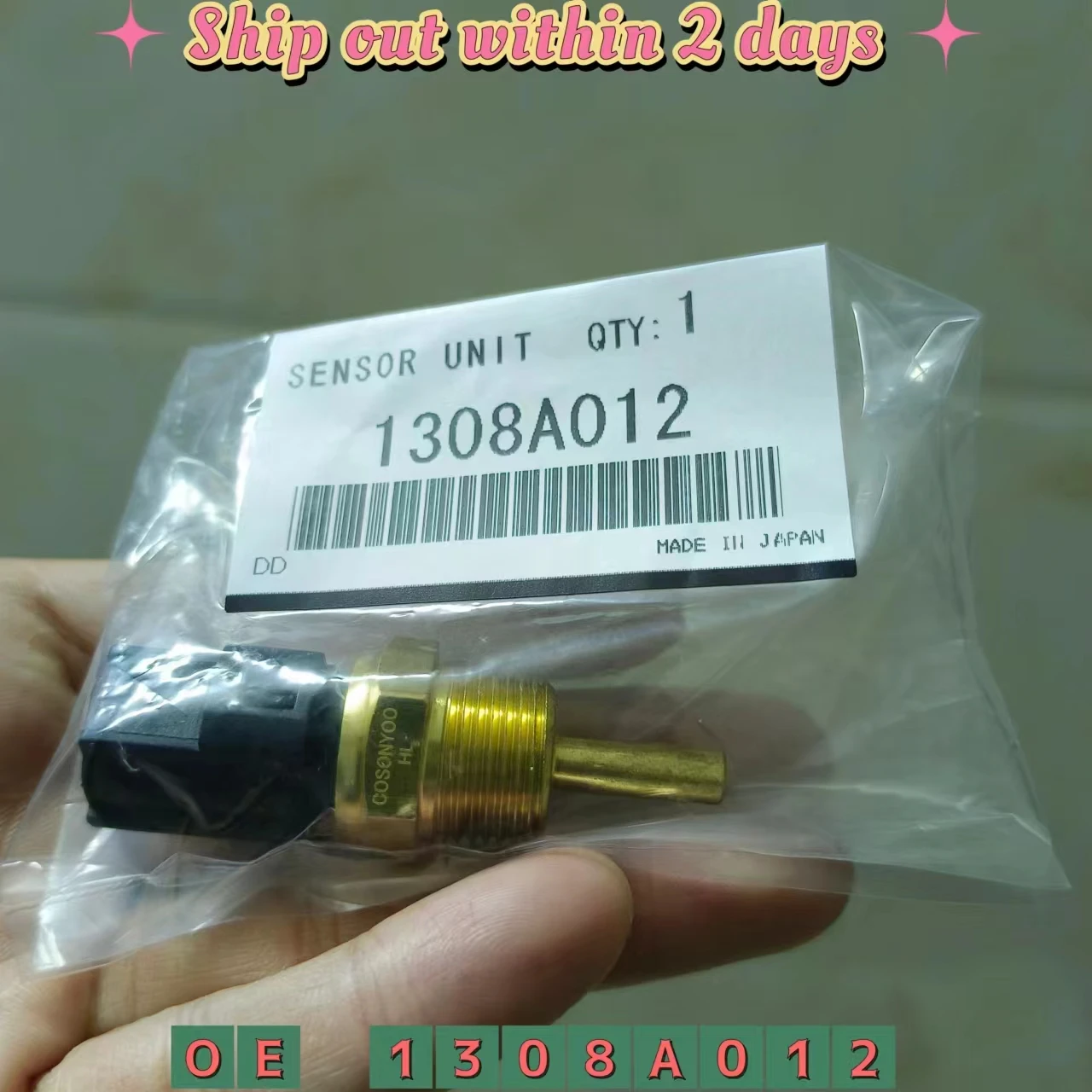 

Датчик температуры охлаждающей жидкости для Mitsubishi PAJERO MONTERO Sport Lancer L200 OEM 1308A012 MD 177572 1338G4