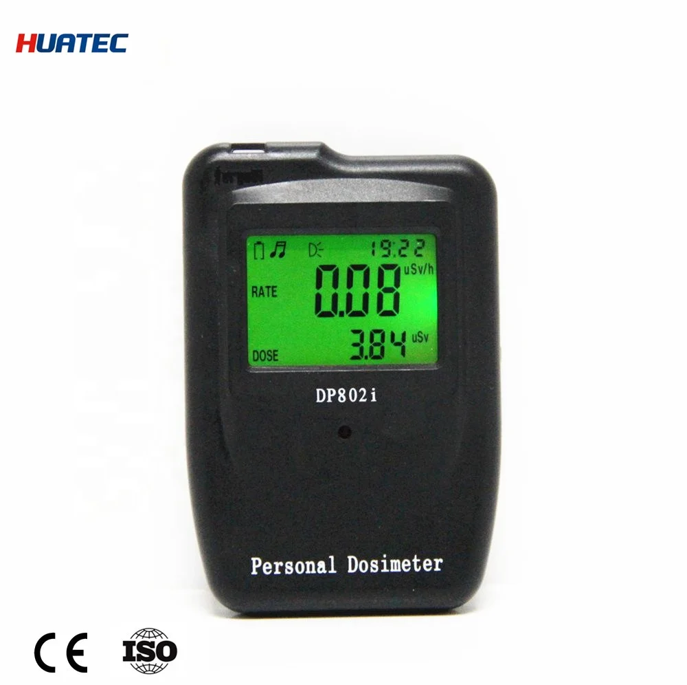 

DP802i Nuclear Radiation Detector Personal Sound Light Alarm Dosimeter Radiation Meter