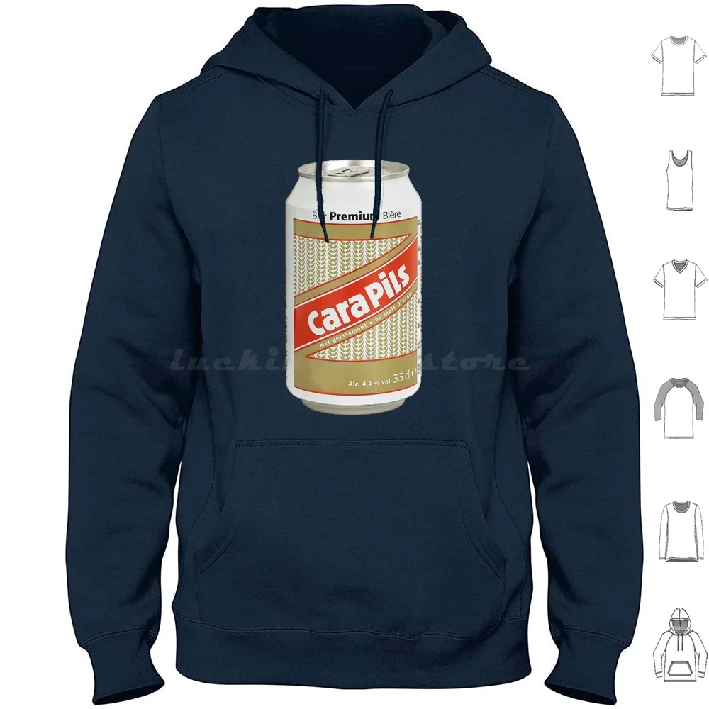 

Худи Cara Pils с длинным рукавом, Кара Pils Bier, пивной колюшер каждый день Tis Cara Trut, питьевой Кайзер Jupiler Duvel Cristal