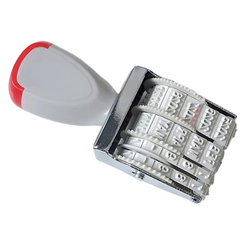 Резиновая линия Датер Офисный штамп Вращающийся для упаковки скрапбукинга 45BE