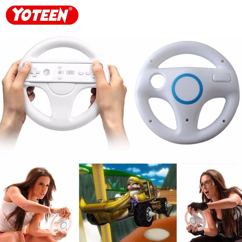 Yoteen For Nintendo Wii Steering Wheels for Racing Game Remote Controller Driving Wheel Sensing Game Kinnect